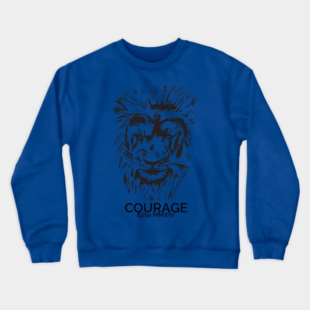 courage - illustration collection Crewneck Sweatshirt by EliteMMXIV